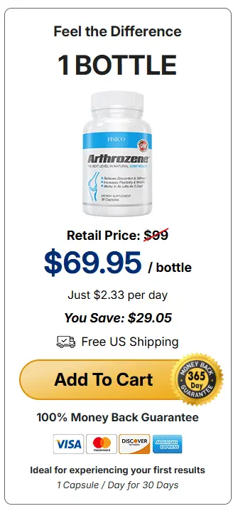 arthrozene 1 bottle price